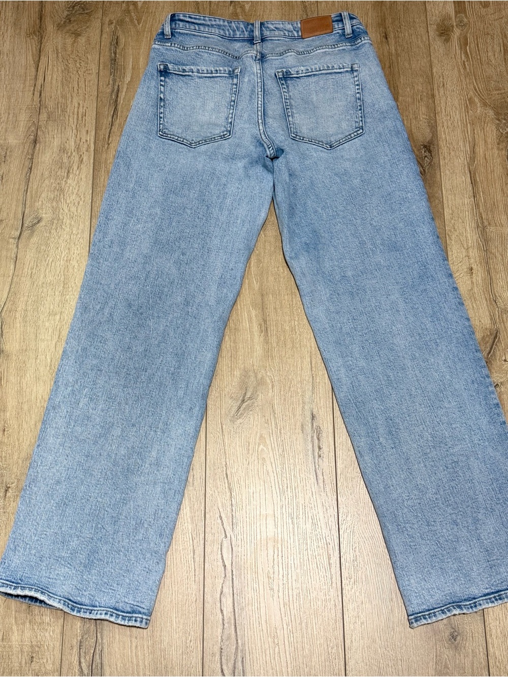 BKE Payton Universal Fit Mid Rise Wide Leg Light Wash Jeans 26x32 - Picture 4 of 12